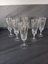 6 FLUTES A CHAMPAGNE CRISTAL