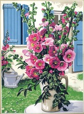 Canevas antique Le bouquet de