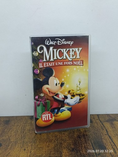 Vhs mickey il était - mickey,