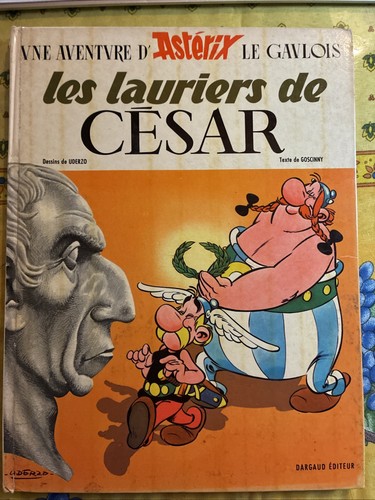 Asterix les lauriers - bd,