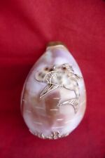 Coquillage sculpté décor