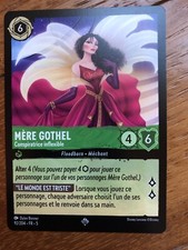 Carte Lorcana TCG - Chapitre 5 - Mère Gothel 92/204 Super Rare FR