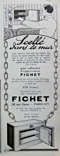Publicité presse 1925 - publicitÉ, de