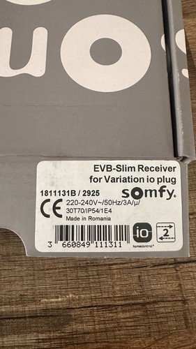 Récepteur slim somfy evb - slim,