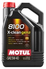 MOTUL - X-CLEAN GEN2 5W40 - 109762 - BIDON 5Litres - LIVRAISON GRATUITE