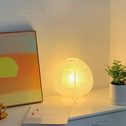Lampe papier de riz - 1, en