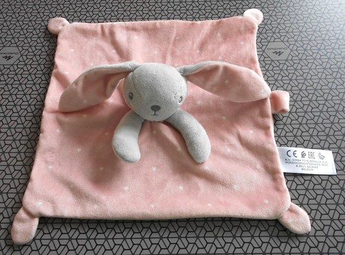 Doudou plat lapin - plat,