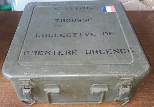 Boite metal militaire trousse - metal,