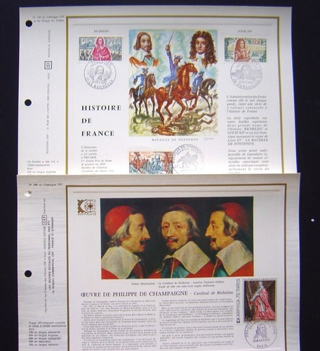 Richelieu 2 fdc cef - ,