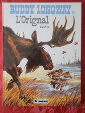 BD Buddy Longway t.6 L'orignal, de Derib, éds Lombard réédition 1981