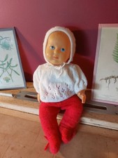 Ancien baigneur Celluloïd Jacky SNF 40 Cm yeux Peints 