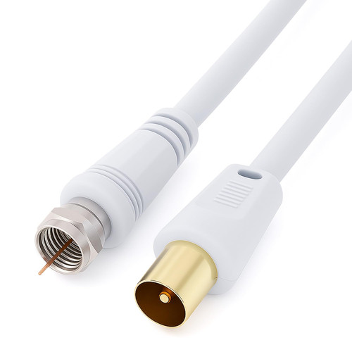 Câble coaxial plug vers - câble,
