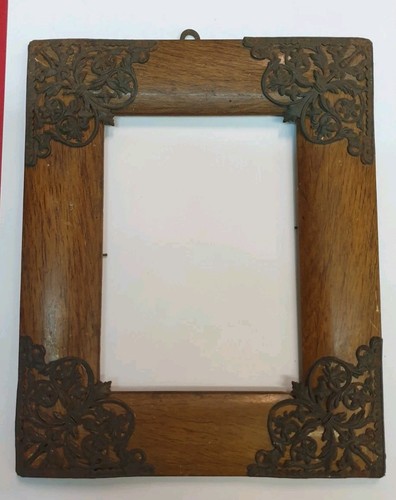 Ancien cadre suspendre bois - ancien,