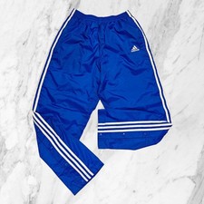 Adidas Adibreak Vintage Âge 90 Pantalon survêtement Homme Boutons Pluie Bleu T M