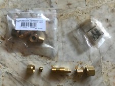 olive raccord plomberie - mâle fixe / Diamètre 12 cuivre 10 et paire de bouchon