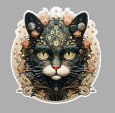 TETE DE CHAT ANGORA SIAMOIS