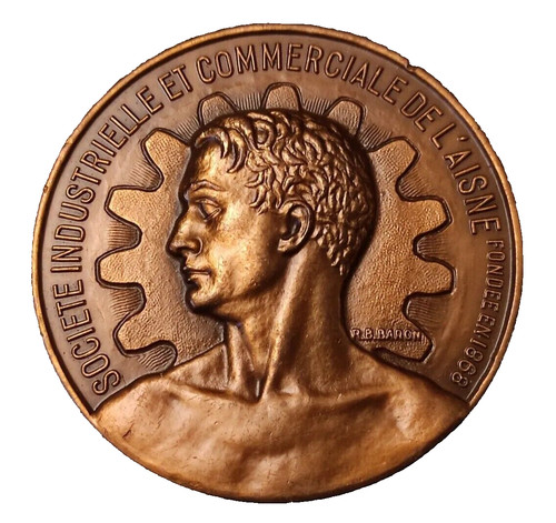 Medaille bronze societe - medaille, bronze✦societe