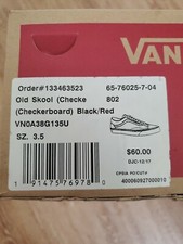 Vans old skool checkerboard