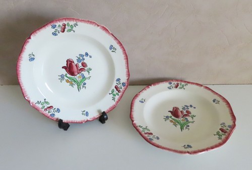 Assiette creuse calotte gien - assiette,
