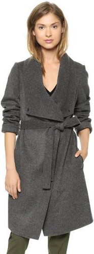 Vince medium heather grey wool - vince,