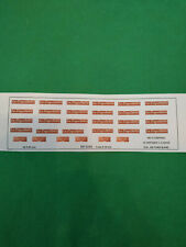 TRAIN. ECHELLE HO.  DECALCOMANIES CAPITOLE . VOITURE VOYAGEURS IUC + BB 9088.