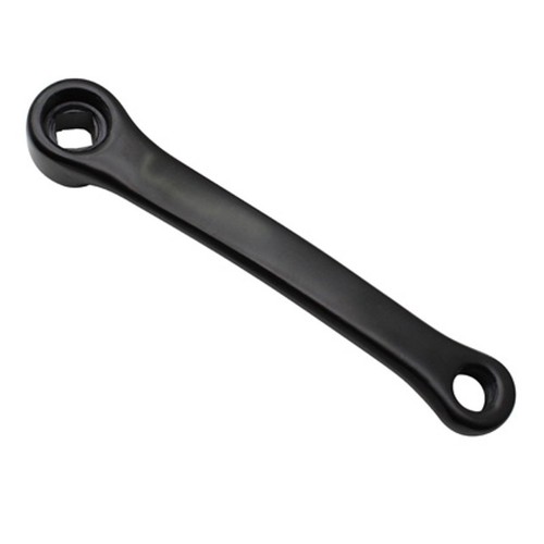 Manivelle gauche 152mm acier - manivelle,