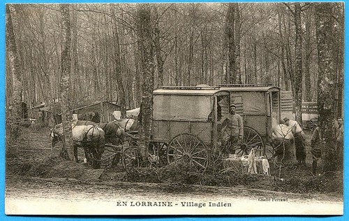 Cpa lorraine village - en,