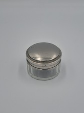 Poudrier ancien en Argent 800