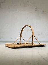 1950 PANIER PORTE-BUCHE CHEMINEE MODERNISTE BRUTALIST FORME-LIBRE ART POPULAIRE 