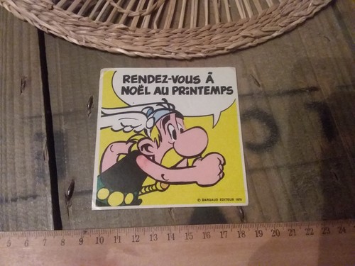 Ancien autocollant vintage