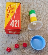 Vintage ancien jeu de 421 - ,
