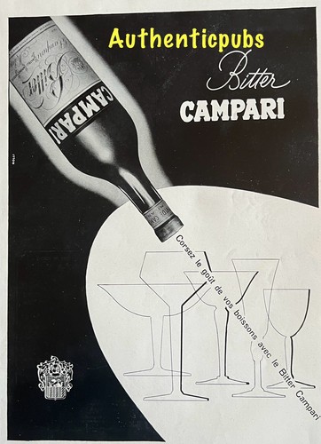 Publicite campari bitter - campari,