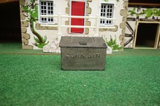 ancien corn bin contenair métal  john hill co johillco