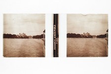 Annecy France Plaque de verre stereo Positif