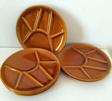 6 assiettes à fondue