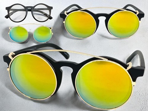 Lunettes soleil clip on - de, clip-on