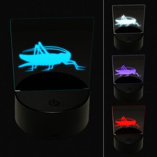 Grasshopper Insect Solid 3D