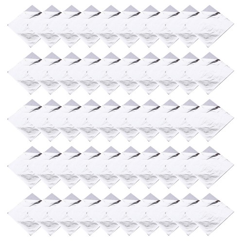 100 pièces feuille dorure - 100,