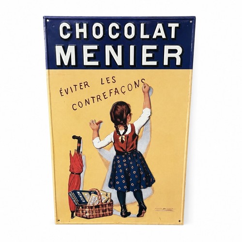 Plaque publicitaire vintage - , en