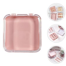 12 Pcs Valise Rangement Onglerie Support Faux Ongles Appuyez Sur Porte-clou
