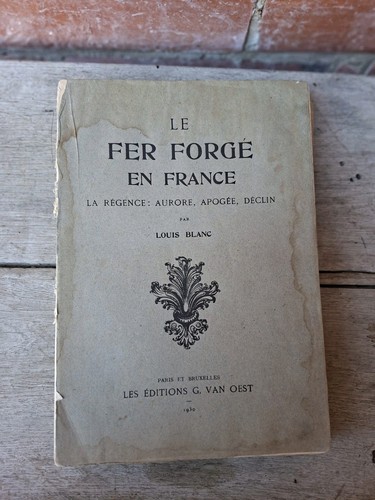 Livre ancien planches fer - planches, le