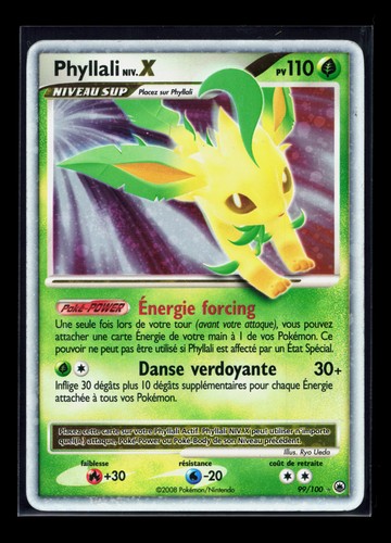 Carte pokémon phyllali niv x - carte,