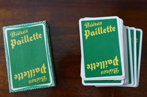 Ancien jeu cartes - ancien, à