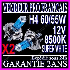 2 AMPOULES H4 55W 8500K 12V