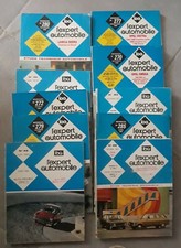 Lot de 10 Revue Technique L  Expert Automobile Renault Opel Skoda  Fiat Ford...