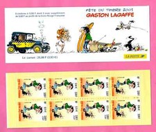 CARNET 8 TIMBRES GASTON LAGAFFE