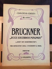 Bruckner Ecce Sacerdos Magnus