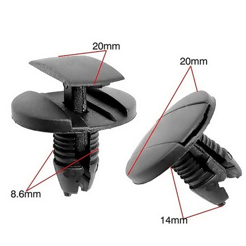 20x agrafe clips - agrafe, fixation