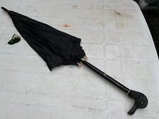 ANCIENNE OMBRELLE AVEC POMMEAU TETE DE CANARD