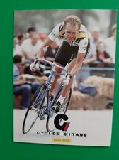 CYCLISME carte cycliste LUCIEN DIDIER équipe RENAULT ELF GITANE 1981